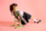Laying on a Chair