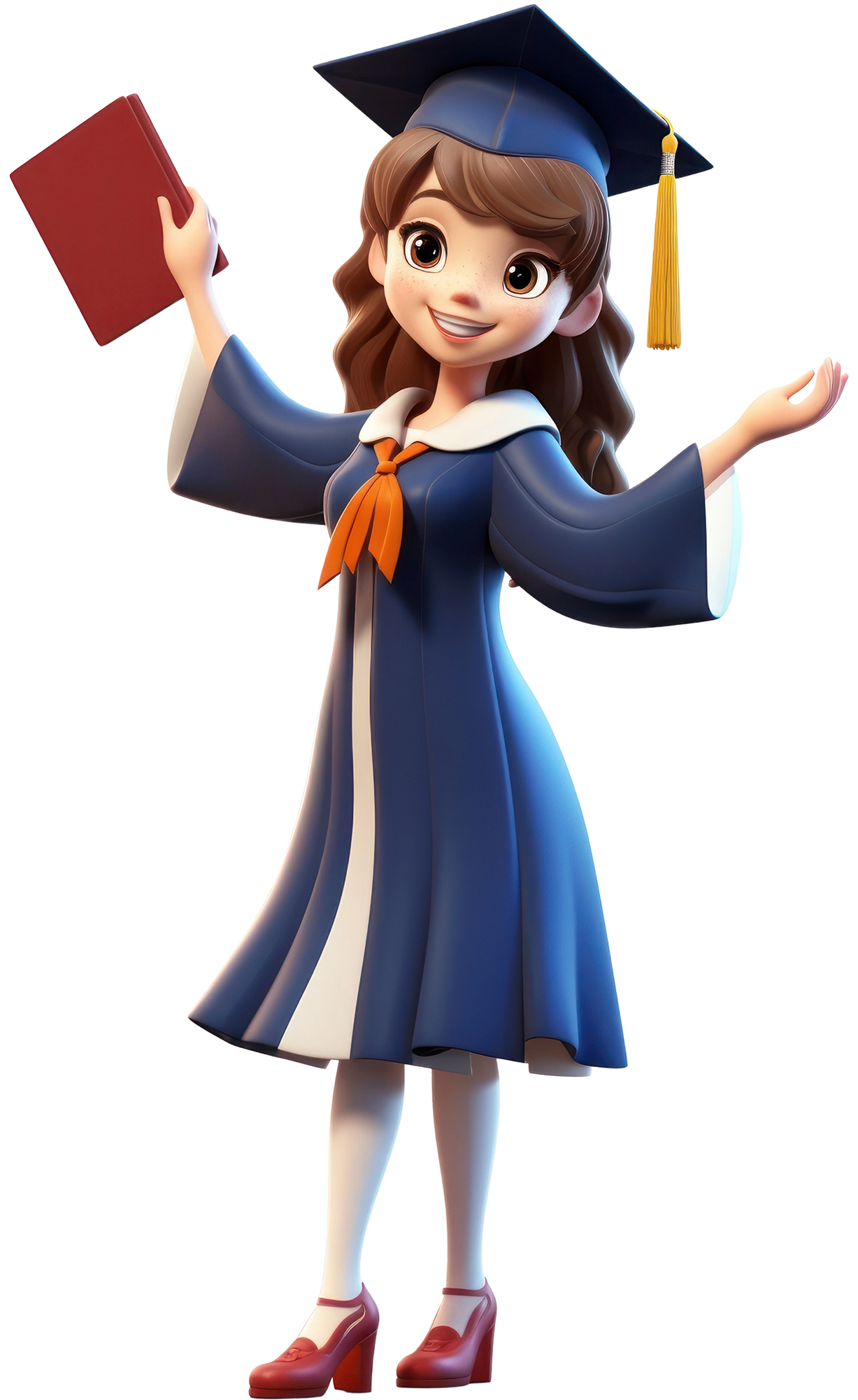 Graduation Character Art
