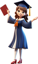 Graduation Character Art