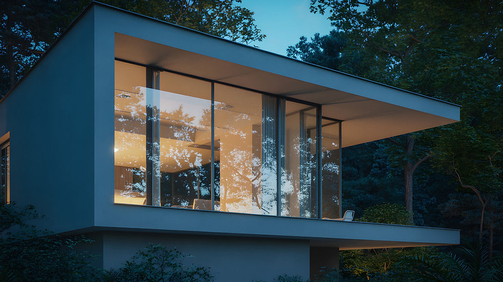 Modern Glass House