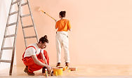Parede de pintura