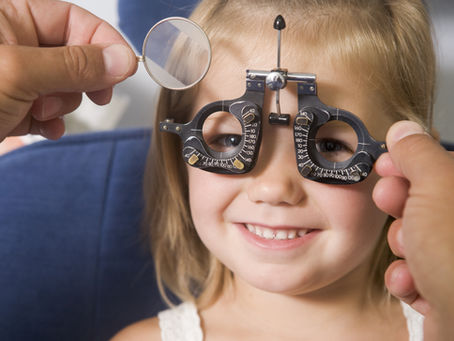 Talking about Eye Tests with children