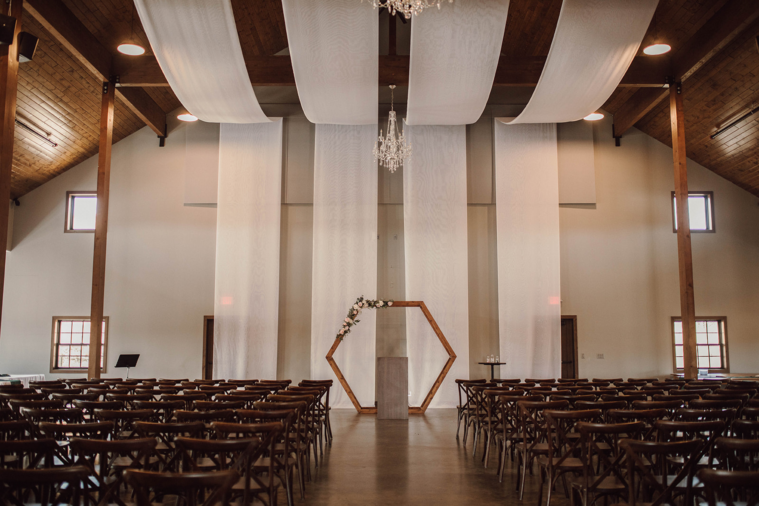 Preparación de la ceremonia de boda