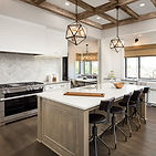 Kitchen Interior with Island