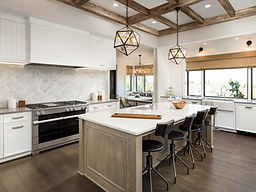 Kitchen Interior with Island