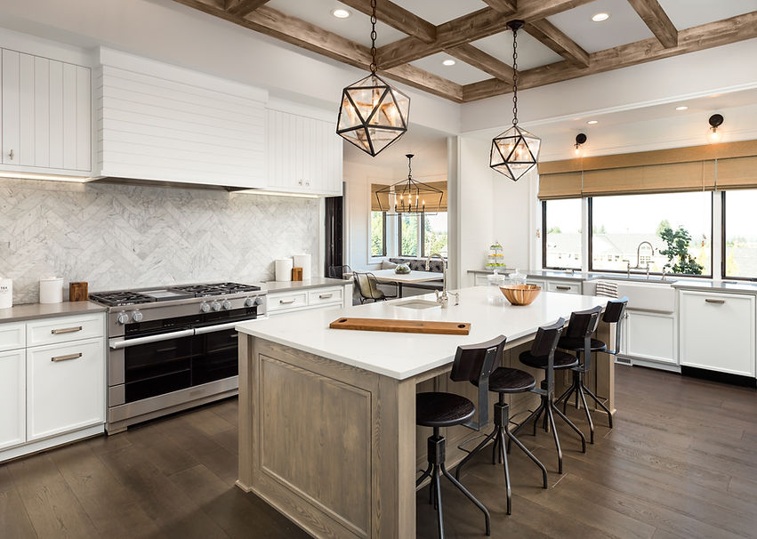 Kitchen Interior with Island