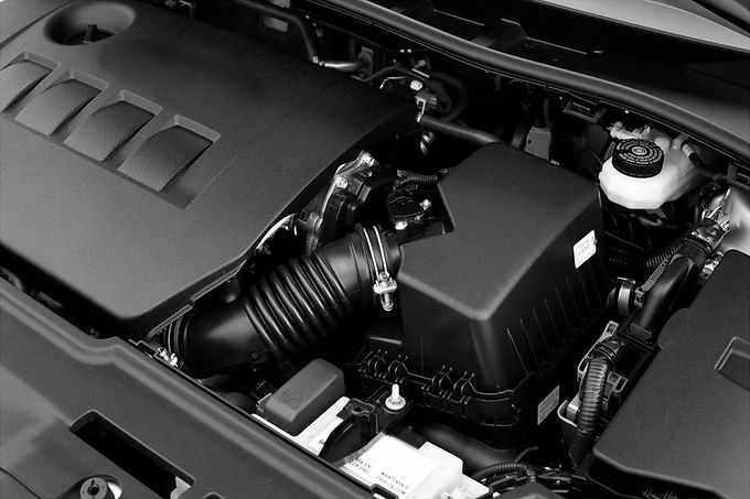 Car Engine Close-Up