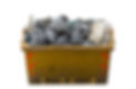 a skip full of rubbish