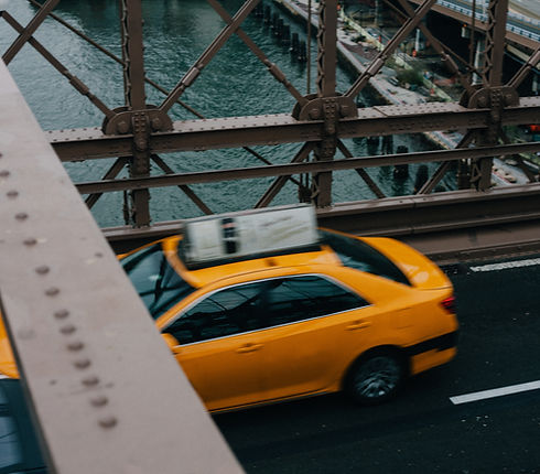 Taxi in movimento