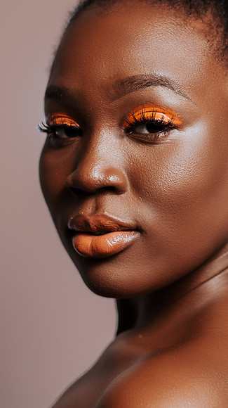Orange Makeup