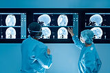 Doctors Analyzing Scans