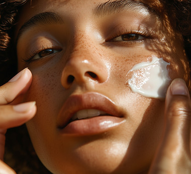 Gros plan sur les soins de la peau