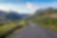 A High Road through the Langdale Valley in the English Lake District In Cumbria