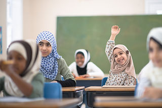 Raising Hand for a Question
