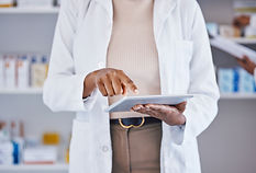 Doctor with Tablet