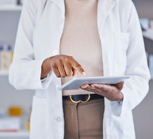 Docteur avec tablette