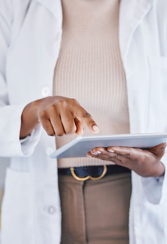 Doctor with Tablet