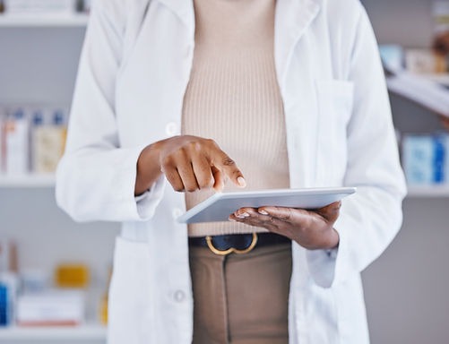 Doctor with Tablet