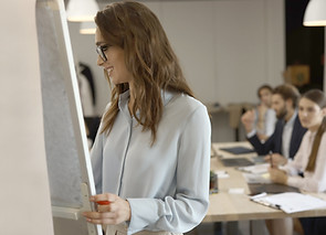 Business Presentation Scene