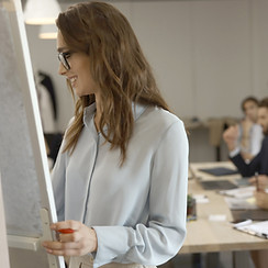 Business Presentation Scene