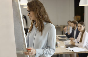 Business Presentation Scene