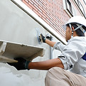 建設作業員の左官工事