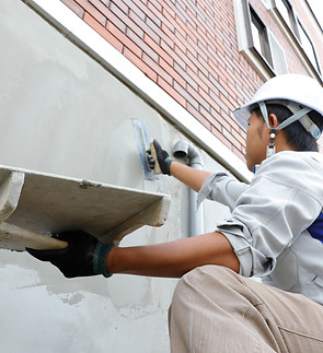 Cementing Exterior Wall