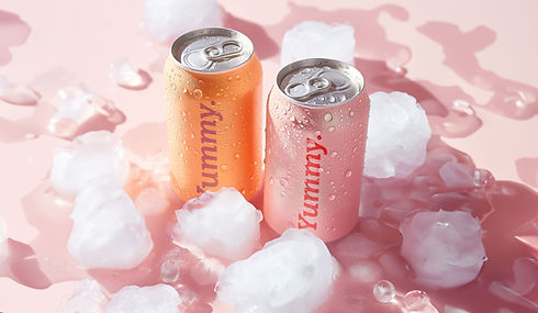 Colorful Soda Cans