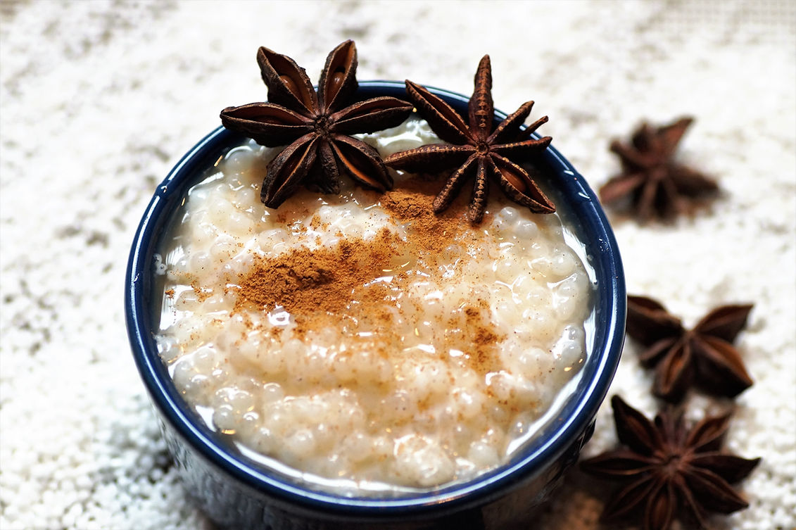 Tapioca granulada