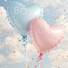 Ballons pour la révélation du sexe