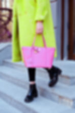 Pink Handbag Display