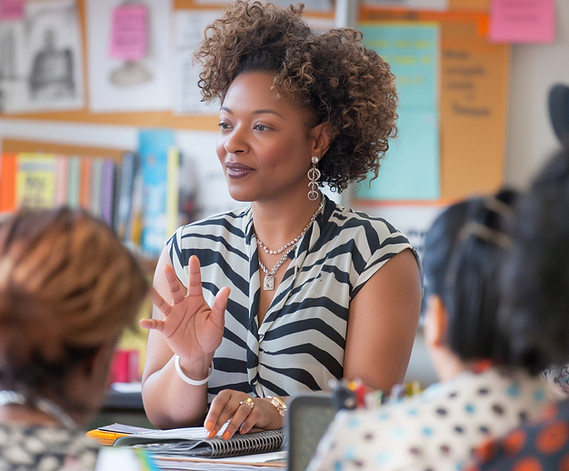 Teacher Leading Discussion