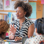 Teacher Leading Discussion