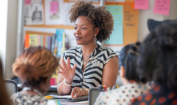 Teacher Leading Discussion