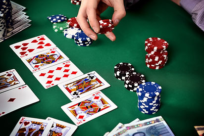 Poker Game Scene