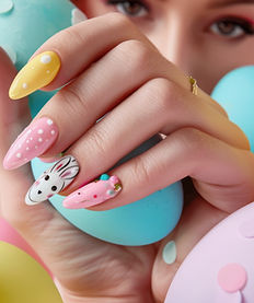 Easter Theme Manicure  