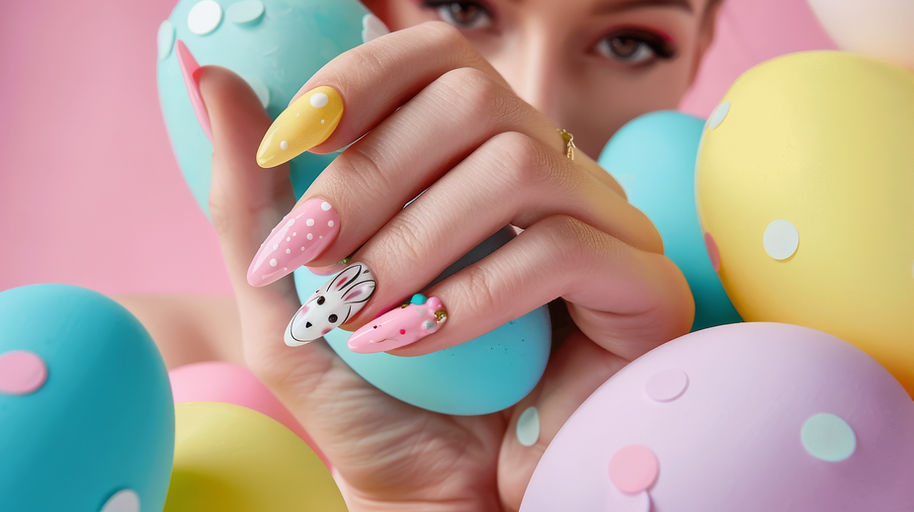 Easter Theme Manicure