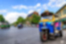Tuk-Tuk parking by Sanam Luang