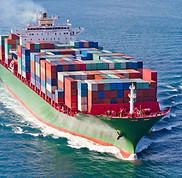 Cargo Ship Sailing