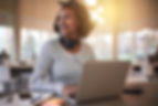 Woman Using Laptop