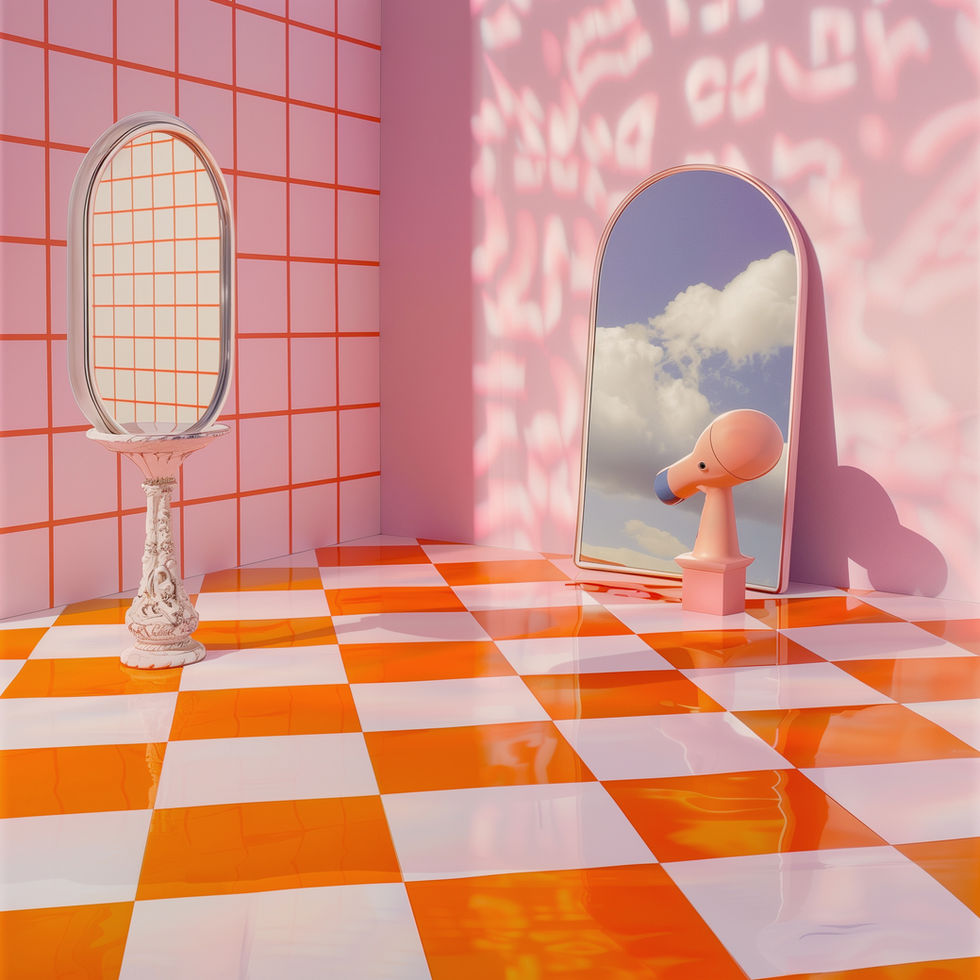 Colorful Mirror Room