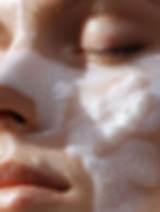 Foamy Face Close-Up