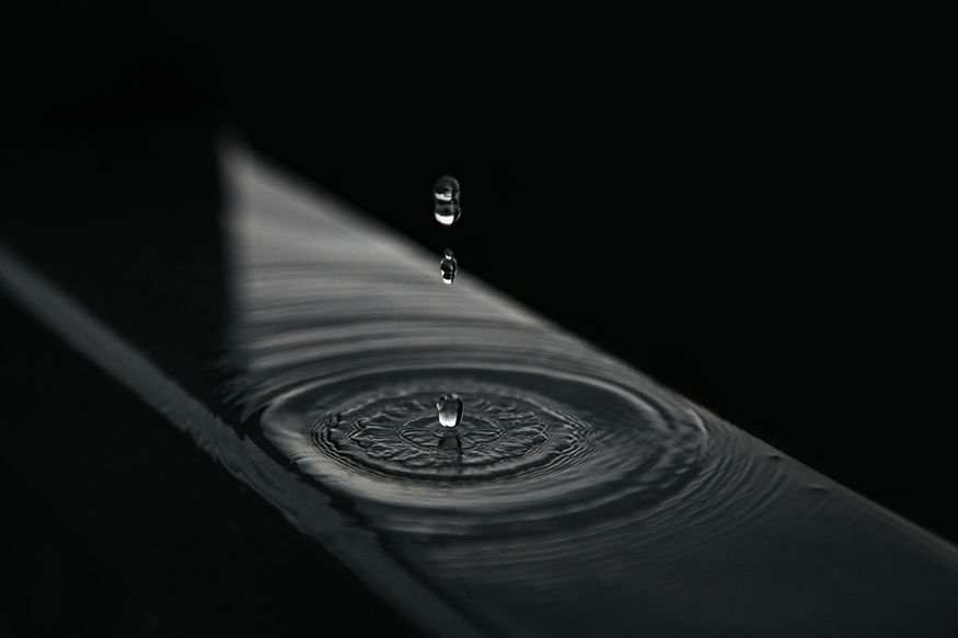 Droplet Creating Ripples