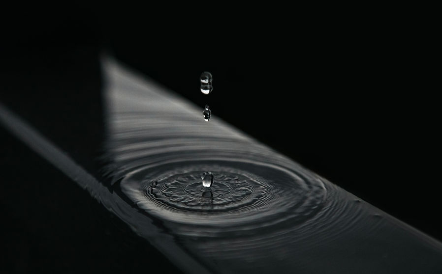 Droplet Creating Ripples