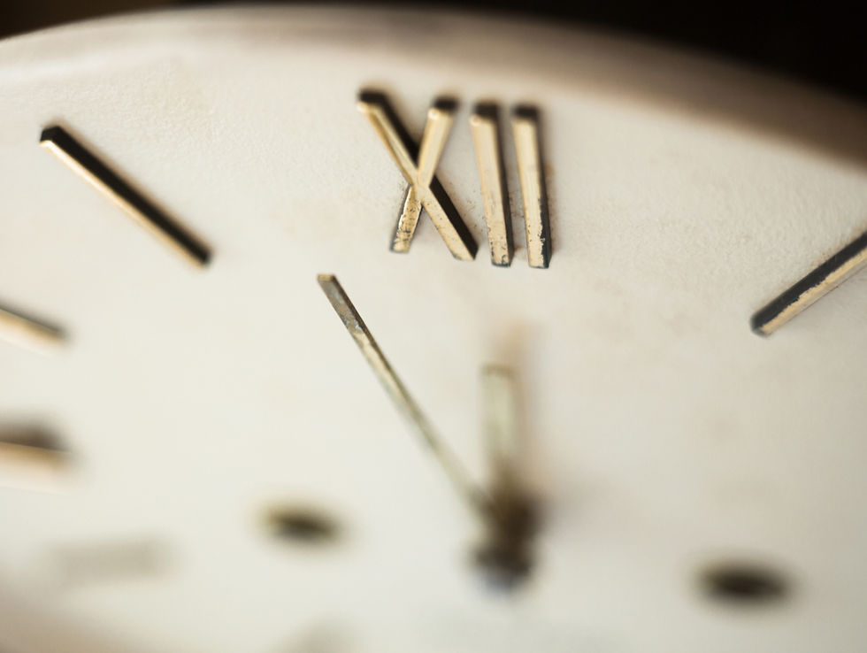 Close-Up of Clock