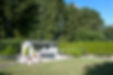 Garden shed in backyard