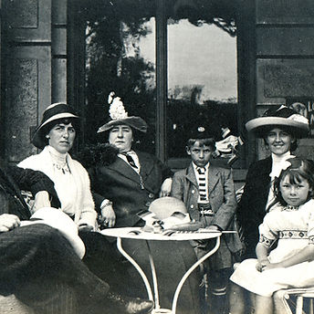 Ritratto di famiglia vintage