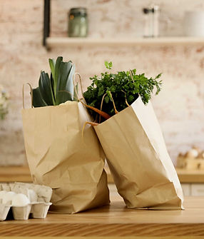 Vegetables in Paper Bags