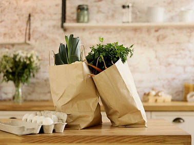 Groceries on Counter