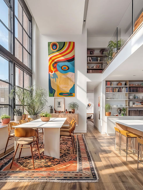 Modern Bright Living Space